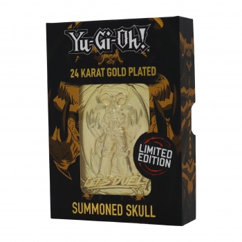 Baby Dragon 24 Karat Gold Plated Limited Summoned Skull 